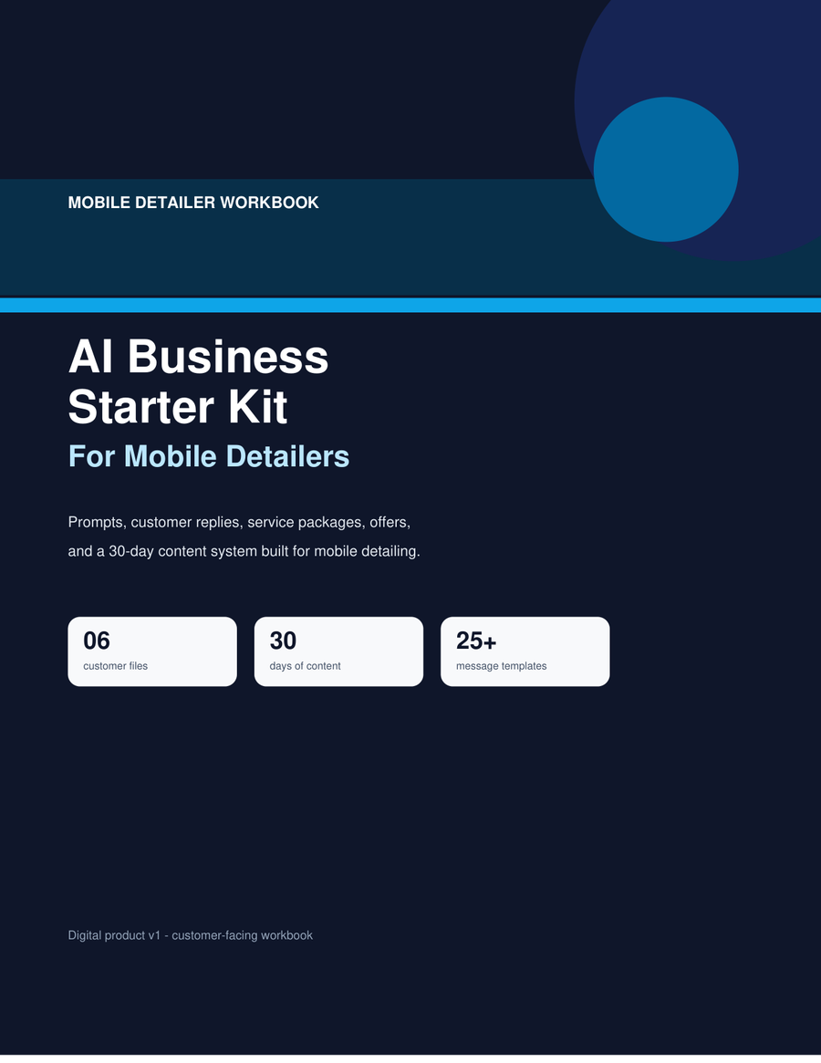 AI Business Starter Kit cover